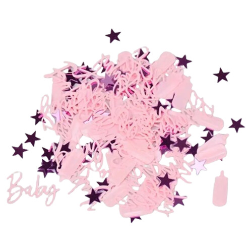 Διακοσμήσεις για baby shower με κομφετί, ποιοτικές κάρτες διπλής όψης με γκλίτερ για
