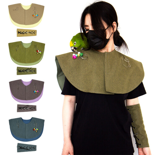 Parrot Anti-Scratch Shoulder Protector Arm for-Ginger shawl 2