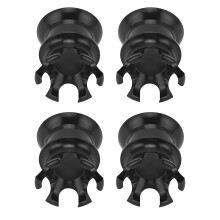4 Pcs Aluminum Spark Plug Nut Caps for Twin Cam Big Twin 1340 Evo Black