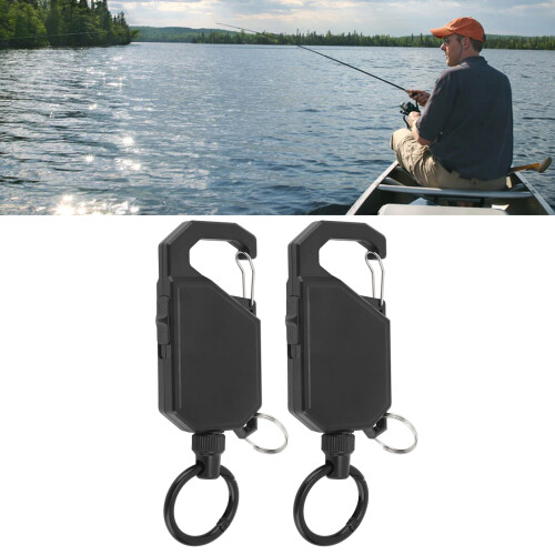 Jeu de 2 porte-clés durables avec coque en ABS pour clés USB et documents