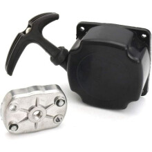 Démarreur à rappel pour mini-moto tout-terrain, démarreur amélioré avec des matériaux de haute qualité (plastique et alliage d'aluminium),