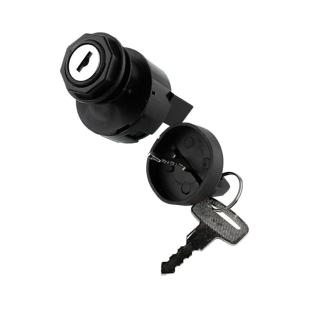 Durable Ignition Key Switch For Rzr Models, Simple Installation, Adaptable To Original Car, Abs Material For Atv Owners Black 9173940308374