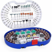 276-delige superaccessoirekit, multifunctionele accessoires voor roterend gereedschap voor snijden, schuren, slijpen en polijsten, stapelbaar