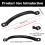 Sturdy and Durable Non-handed Pull Handle, High Quality Finish for Barn Doors and Gates 2