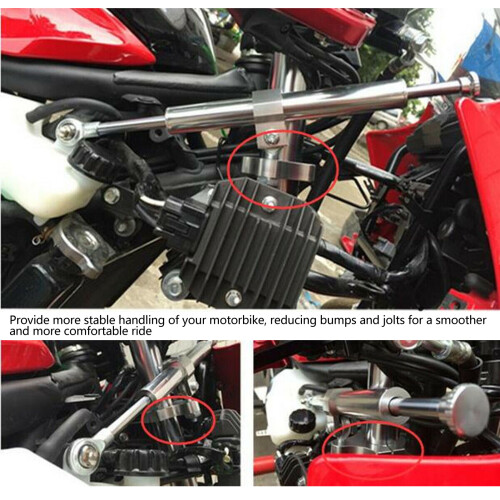 Motorcycle Fork Mount Clamp 58MM Vibrations Support Lightweight Damper Holder 1