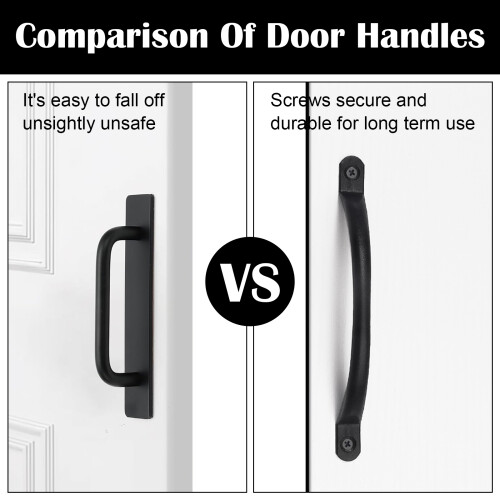 Sturdy and Durable Non-handed Pull Handle, High Quality Finish for Barn Doors and Gates 2