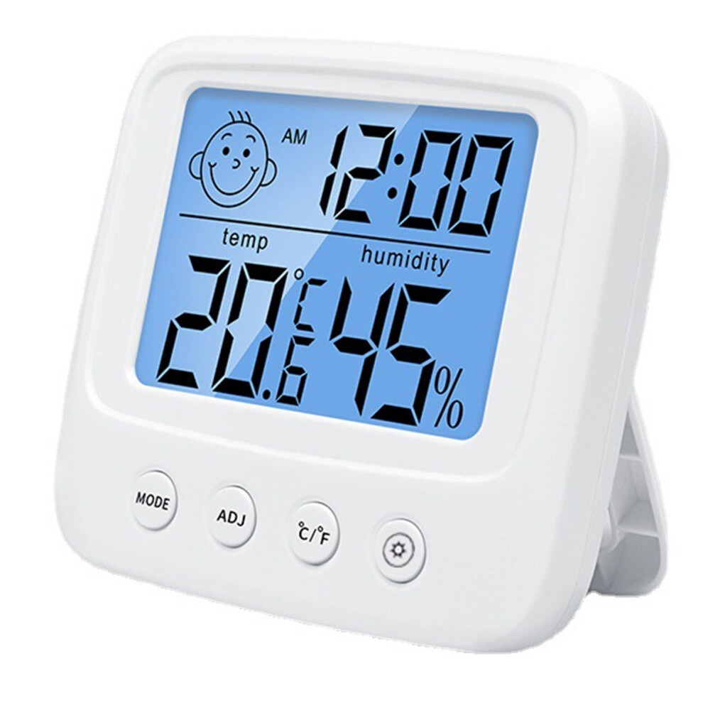 Lcd Digital Hygrometer For Wide Range Uses, Temperature Humidity Gauge Ensures Healthy Indoor Climate With Comfort Level Display And High Accuracy