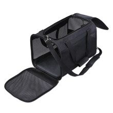 Cats for Carrier and Grooming Bag for Vet Visits Safe for-Black