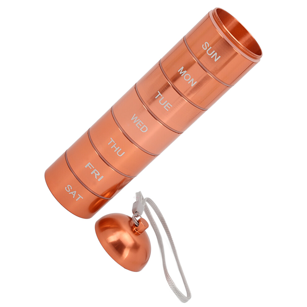 Metall Medizin Organizer WÃ¶chentlich Stapelbar 7