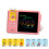 Talking Flash Cards Writing Tablet 2-in-1 Educational LCD Drawing Board Pink 2