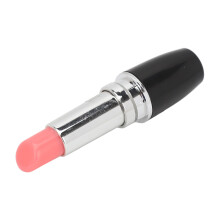 Lippenstift-Massagegerät Schwarz – Lippenstift-Form Vibrationsstab