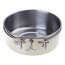 Distributeur d'eau et de nourriture suspendu détachable,-16x6cm