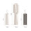 Cats Grooming Comb Plastic Teeth to Remove Tangles and-White 3