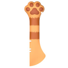 Hundedosenlöffel, niedliche Silikonlöffel,-Orange