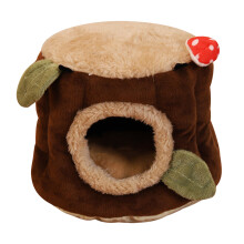 Papageien-Kuschelhütte, warmes Nest, Plüsch-Hängemattenzelt,-S