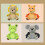 Dog Interactive Toys Squeak Plush Animal Durable Stuffed-fox 4