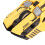Wired Gaming Mouse 10-Button Macro 13 RGB Modes 12800dpi Yellow 7