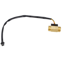 1 Piece of Yf-B1 Turbine Water Flow Sensor G1 / 2 Inch Electromagnetic Brass In- Hall  Male Thread 1-25 L/Min