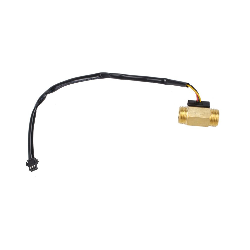 1 Piece Of Yf-B1 Turbine Water Flow Sensor G1 / 2 Inch Electromagnetic Brass In- Hall Male Thread 1-25 L/Min 6033530548999