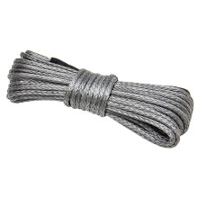 Synthetic Winch Rope, Grey1/4 x 50Ft Synthetic Winch Rope Cable for ATV SUV Truck Boat Winch