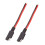 10PCS 15CM SAE 2 Pin Quick Connector Disconnect Plug 14AWG SAE Extension Cable Wire Harness for Motorcycle Solar Panel 2