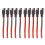 10PCS 15CM SAE 2 Pin Quick Connector Disconnect Plug 14AWG SAE Extension Cable Wire Harness for Motorcycle Solar Panel 1