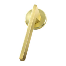 Serrure de porte élégante fabriquée en aluminium robuste et-Or