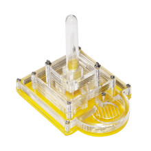 Ant Farm Nest Ants Castle Habitat Clear Box met watertoren-Geel