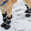 Bottes pour chiens chaussures réglables imperméables semelles-S 5