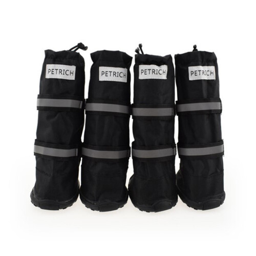 Bottes pour chiens chaussures réglables imperméables semelles-S