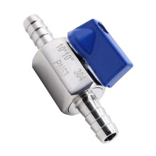 Vannes pratiques et robustes en acier inoxydable pour une-10mm