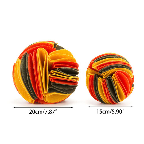 Boule de reniflage pour animaux de compagnie, résistante-D 15cm 2