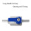 Conceptions de vannes rondes robustes en acier inoxydable-8mm 6