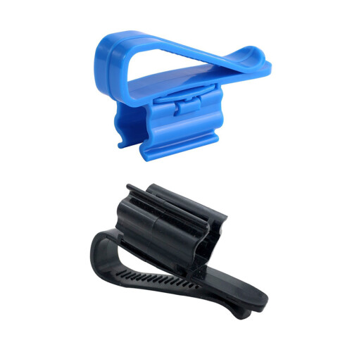 Hose Holders Durable Water Pipe Tube Clamp Plastic Fixed-Blue 2