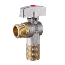 Brass Stop Valves for Kitchen Bathroom Use 1/2Inch Inlet-Red