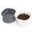 Bols surélevés pour chats, petits chiens, plats-Blanc 5