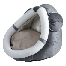 Kitten Tent Mat Bag Washable Cave Cats Bed Small Dog Mat Bag-S