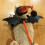 Lizard Leash Harness Set Halloween Costume Hat for Gecko-Black 4