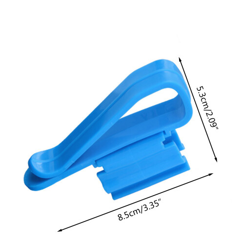 Hose Holders Durable Water Pipe Tube Clamp Plastic Fixed-Blue 1