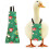 Duck Diaper Adjustable Pet Clothes Reusable-Green christmas M 6