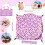 Hamster Hanging Hammock 3 Layers Plush Bed Hideout Swing-Blue 4