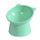 Cats Elevated Bowls 45 Tilted Raised Dish Pet Plastic-Green 1