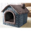 Lit de maison pour animaux de compagnie, grotte chaude-Chat gris 7