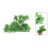 Artificial Aquatic Plants Aquarium Décor Plastic Plant Coconut 3
