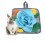 Snuffle Mat Puzzle Feeder Interactive Toy Slow Feeder for-blue 2