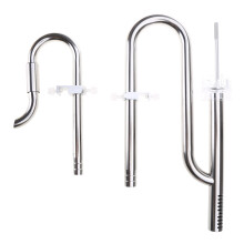 Aquariumfische für Tankfilter, Zufluss, Abfluss,-Silberstil1