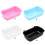 Removable Hamster Bowl Plastic Hanging Pet Cage Bowl- Pink 5
