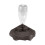Automatic Refilling Reptile Drinker Water Dish Bowl-brown 1