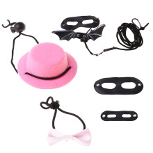Lézard Traction Corde Chapeau Noeud Papillon Cuir Reptile-E