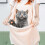 Lit en peluche pour chats, chaton Ultra doux, tablier de 6